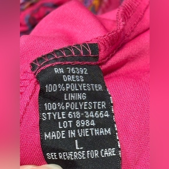 Snap Pink Paisley Strapless Dress High Low Hem Maxi Dress Summer Beach Cover LUp - Picture 8 of 10